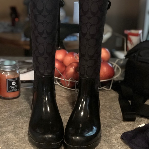 Coach Shoes - Coach rain boots